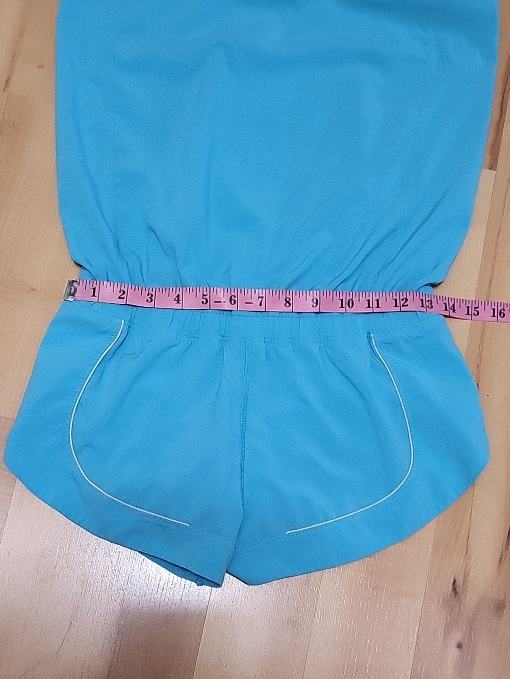 Lululemon Speedy Runsie Blue Romper Size 6/8 (See Measurements) - Picture 10 of 11